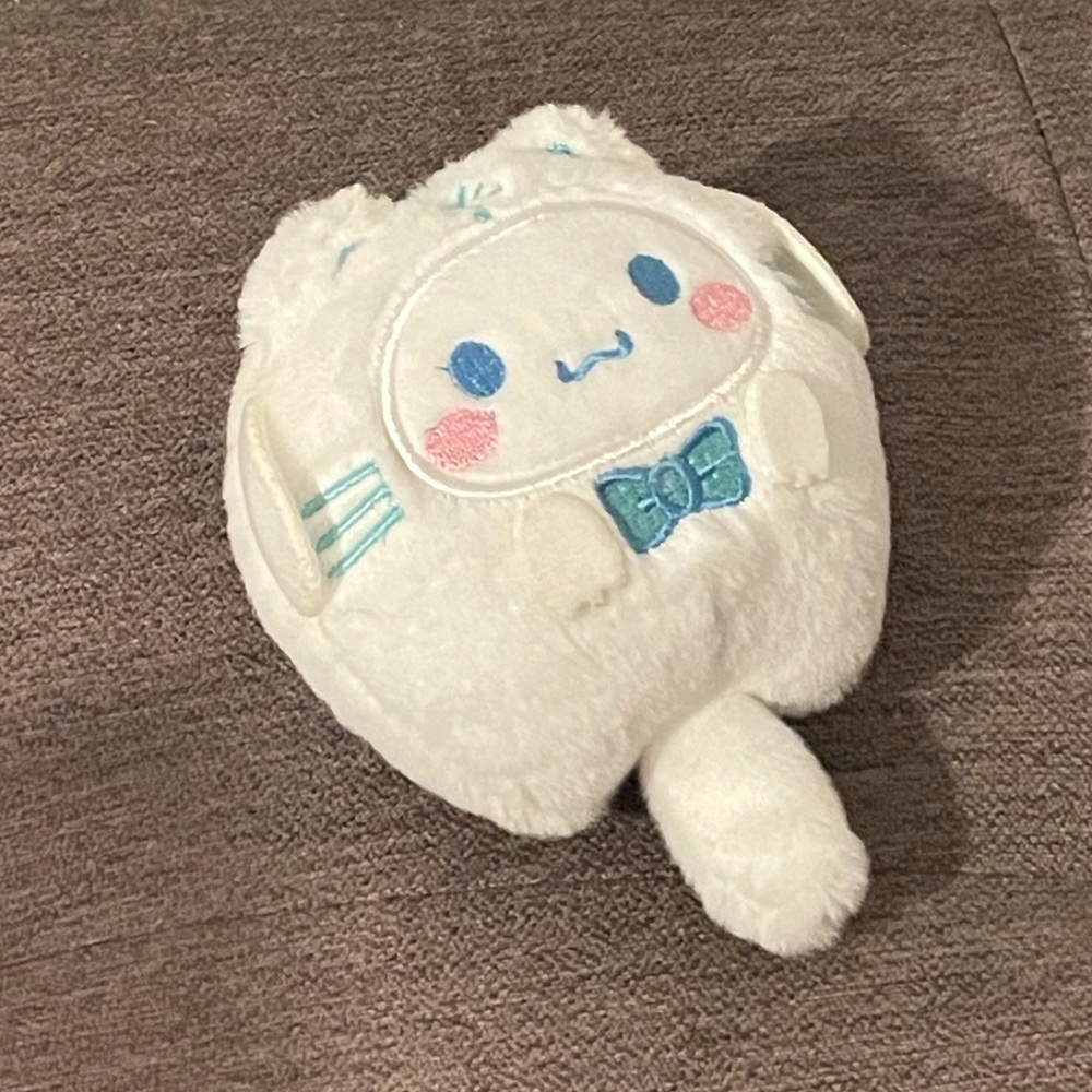 Cinnamoroll Plush x Cat Cosplay Costume Keychain (5”)
